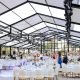 Large pastoral marquee for outdoor events
