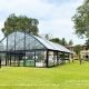 garden marquees curved roof structure