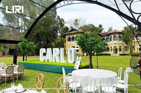 garden marquees transparent wall system