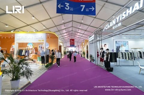 Aluminum Frame Fashion Fair Tent event venue application