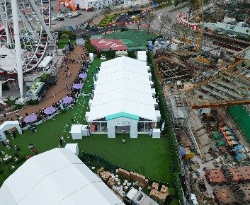 Clear Span Tent for Cj Hendry Flower Market cover image