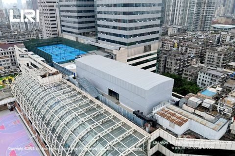 Retractable Roof for Pickleball Courts retractable roof system detail