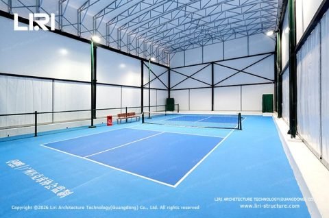 Retractable Roof for Pickleball Courts sports venue business application