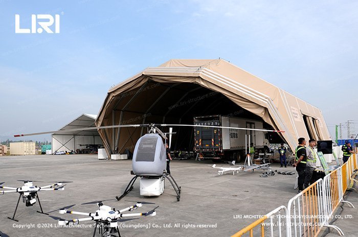 What kind of aircraft hangar do you need? Eyelid Opening Hangar