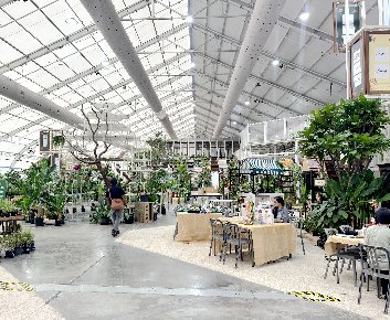 SAMA Garden aluminum curved roof structure cover