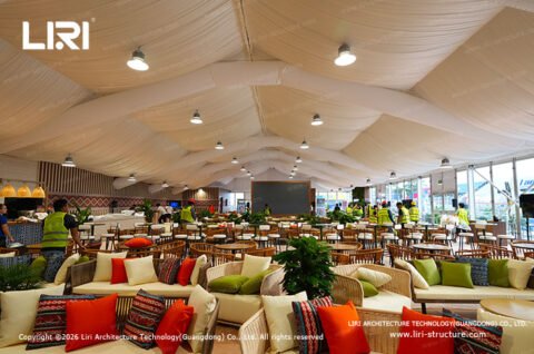 Emotion Club hospitality lounge interior