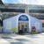 Branded modular pop-up store entrance for the Once Upon a Toy's Journey campaign